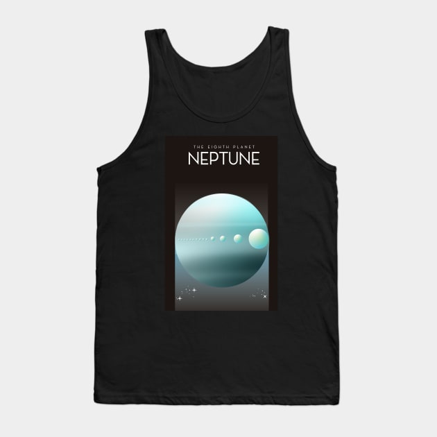 Neptune Space art Tank Top by nickemporium1